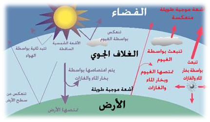 زيادة انبعاثات الغازات بفعل النشاطات البشرية