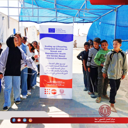 MA’AN Youth Center in Khan Younis Implements a Series of Community Activities During the First Week of April